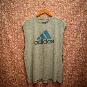 Vintage Adidas Muscle Tee Tank Top